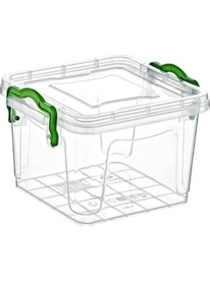 Cansa Tiny Box Kare Saklama Kutusu 0.3 Litre