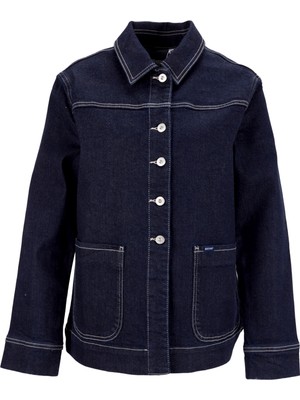 Mustang Lacivert Kadın Denim Ceket M5WL-CKT1202