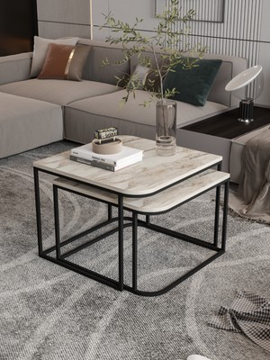 Orta Sehpa Damla Ikili Lüx Efes