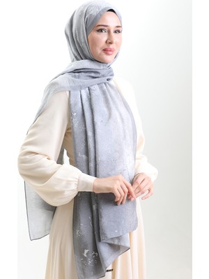 Karaca Doğal Elyaf Şal 82010-14 Gri