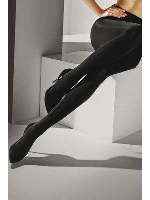 Venüs Shopping 6 Adet Siyah 100 Denye Kalın Kışlık Külotlu Çorap Opak Naturel Esnek 6'lı Paket