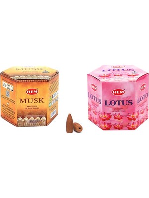 Venüs Shopping 10 Adet Geri Akış Backflow Şelale Tütsü Konisi Tütsü Back Musk Lotus