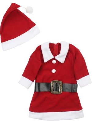 Noel Kız Çocuk Noel Kıyafeti