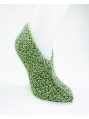 Venüs Shopping El Örgüsü Kışlık Şık Kadın Yün Patik D4