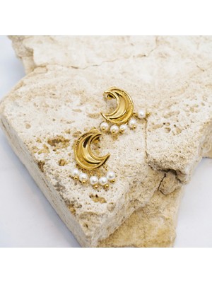 Shine of Magic Jewelry Selora Earring | Çelik Küpe