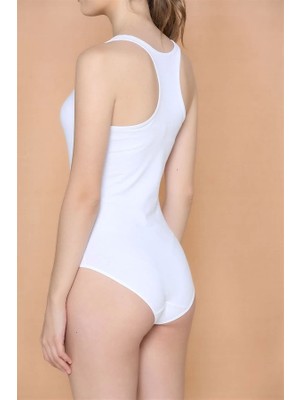 Venüs Shopping Şahinler Kalın Askılı Sporcu Çıtçıtlı Body B584