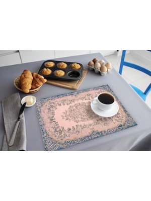 TURKISHRUG KINGDOM Polyester Şık Sofra Altlığı 30X40