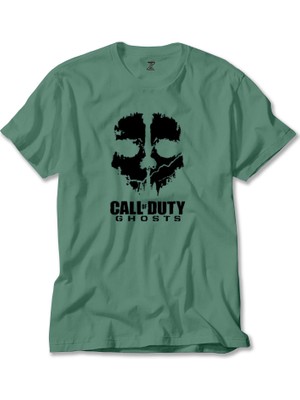Call Of D. Black Ghosts Yeşil Tişört Liyada