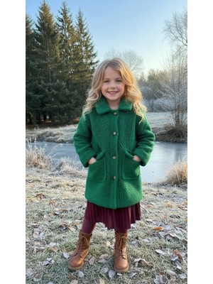 HC Kids Wear Pelüş Kaban