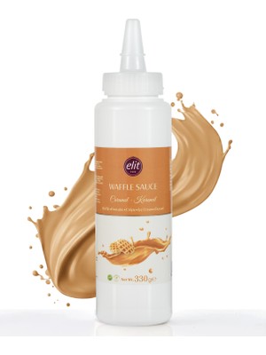 Elit Çikolata Elit Waffle Krep Pankek Karamel Krema Sos 330 gr Glutensiz