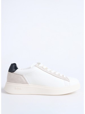 Boss Ekru Erkek Sneaker Bulton Runn
