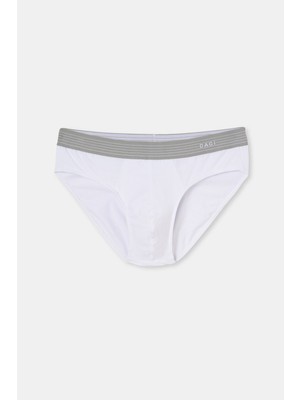 Dagi Erkek Pamuklu Çizgili Slip Külot D5182