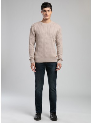 Lee Cooper Yuvarlak Yaka Regular Fit Lacivert Erkek Kazak 261 Lcm 241028 Smıth Lacivert