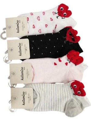 Katamino Meksiko Kız Patik Çorap K20414 Asorti