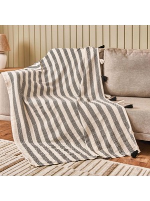 Matmel Soft Hill Koltuk Örtüsü - Siyah - 115X200 cm