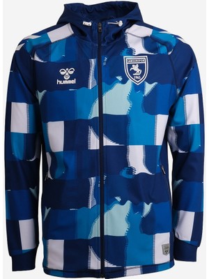 25/26 Hummel Samsunspor Maç Önü Kapüşonlu Üst Eşofman