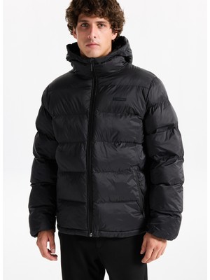 Calvin Klein Jeans Siyah Erkek Mont LV04LC507GUB1 Ls Md Wt Nyln Chnnld