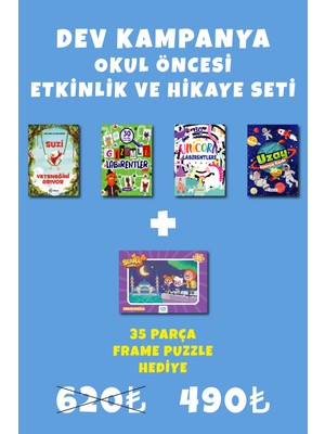 Okul Öncesi Etkinlik ve Hikâye Seti