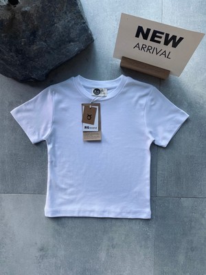 RG Brand Kız / Erkek Çocuk %100 Pamuk Basic Tişört_RG1583