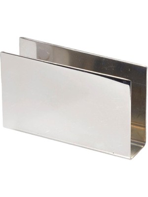 Ünsal Showroom Kısmet Sade Peçetelik Metal Dikdörtgen