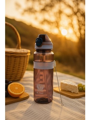 Ecrou Silikon Tutacaklı Boroslikat Matara 1 Lt