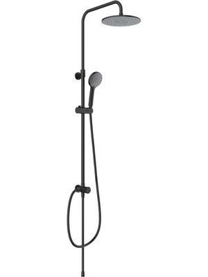 Punto 201 Round Duş Kolonu, Mat.siyah