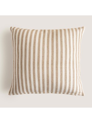 Chakra Spina Dekoratif Yastık Ekru/bej