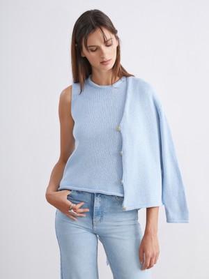 Soulife Bisiklet Yaka Kadın Triko Atlet