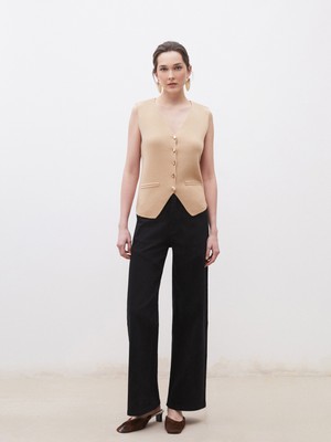 Soulife Wideleg Kadın Jean Pantolon