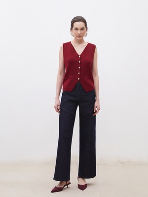 Soulife Wideleg Kadın Jean Pantolon