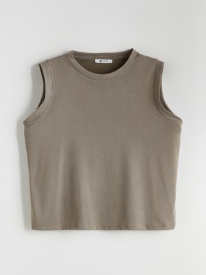 Soulife Bisiklet Yaka Modal Karışımlı Kadın Atlet