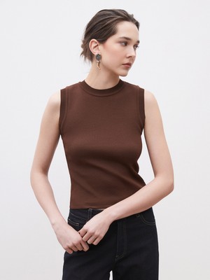 Soulife Dik Yaka Kadın Triko Kazak