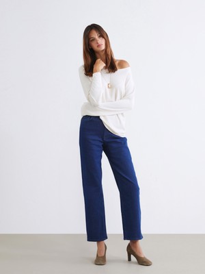 Soulife Baggy Fit Kadın Jean Pantolon