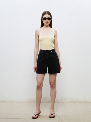 Soulife Loose Fit Kadın Jean Şort