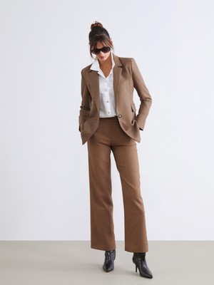 Soulife Loose Fit Geniş Paça Kadın Pantolon