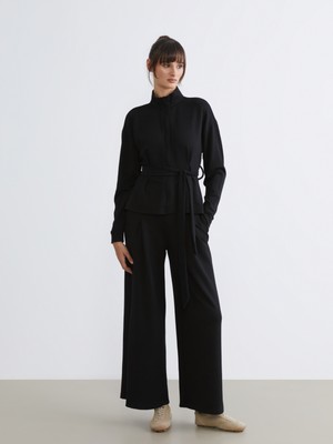 Soulife Loose Fit Geniş Paça Kadın Pantolon