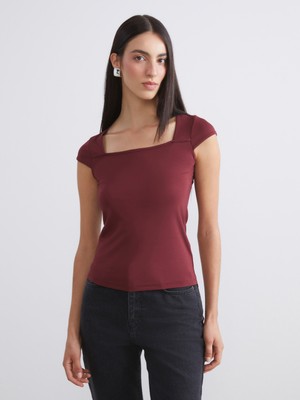 Soulife Kare Yaka Bluz