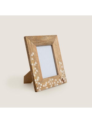 Chakra Fuchsia Fotoğraf Çerçevesi 27X21 cm Natural