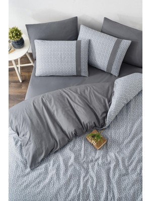 Mami Home Pamuklu Çift Kişilik Nevresim Takımı Çiçekli