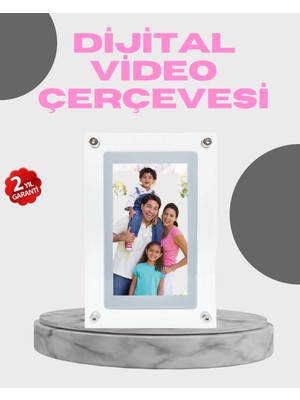 Butik Bfs 7 Inç IPS Ekranlı Dijital Çerçeve – Yüksek Parlaklık ve 4gb Dahili Hafıza