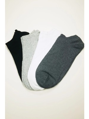 Venüs Shopping Dikişsiz Kadın Bilek Çorap Dört Mevsim Yumuşak Doku 4 Çift