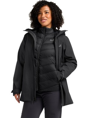 Jack Wolfskin Icecape 3ın1 Down Kadın Outdoor Mont A65266