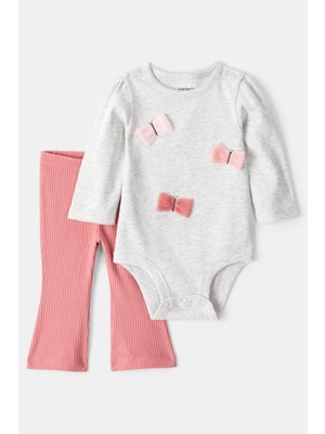 Carter's Kız Bebek Body Pantolon