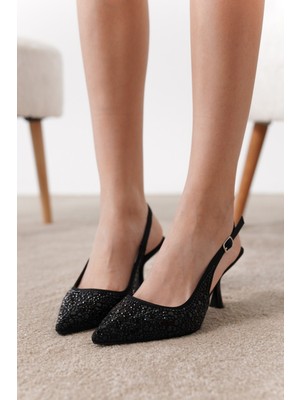 Özse Shoes Crystal Taşlı Kadın Abiye Topuklu Ayakkabı