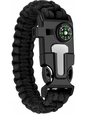 ePhase Paracord Outdoor Acil Durum Hayatta Kalma Bilekliği 5 In 1 Survival Bileklik