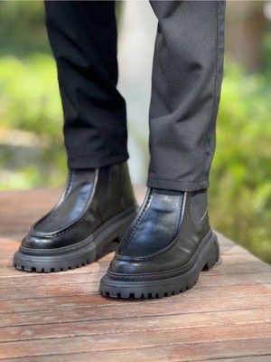 MN2433 - Frt Erkek Bot Sıyah