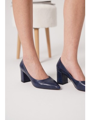 Özse Shoes Gia Kadın Blok Topuklu Sivri Burun Stiletto & Topuklu Ayakkabı
