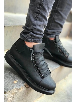 MN258 - Cst Roma Erkek Bot Sıyah