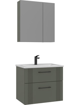 Orka Banyo Bari 65 cm Banyo Dolabı Takımı