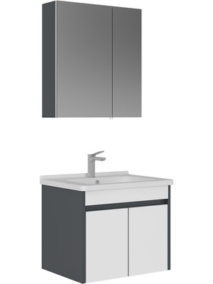 Orka Banyo Lotus 65 cm Banyo Dolabı Takımı